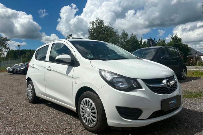 Hvid Opel Karl fra 2017