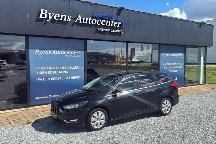 Sort Ford Focus fra 2017
