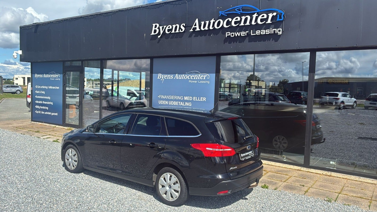 Sort Ford Focus fra 2017