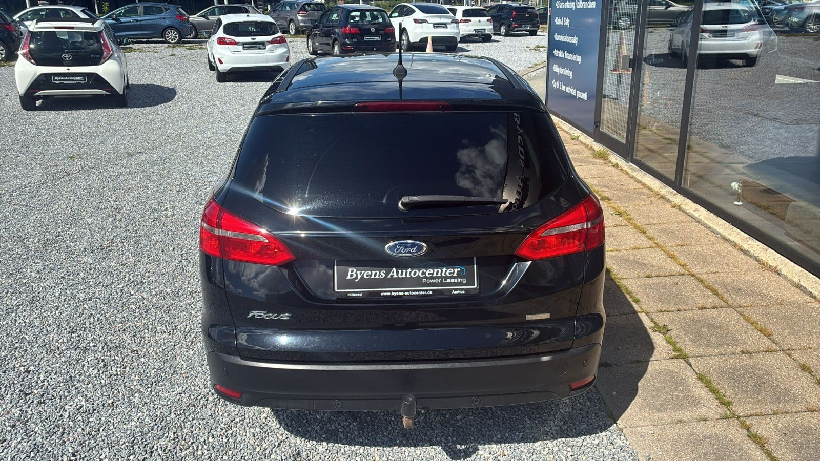Sort Ford Focus fra 2017
