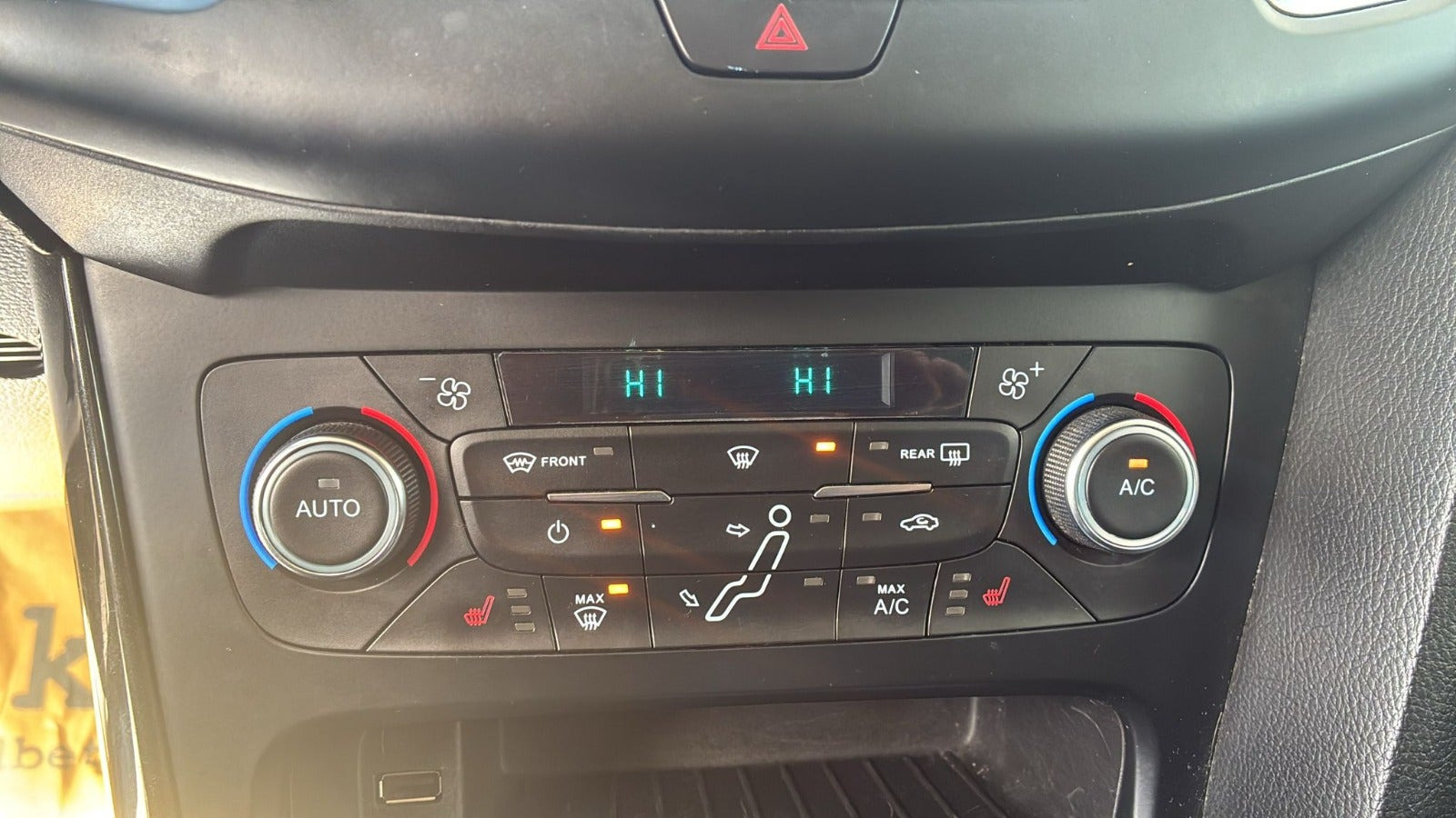 Sort Ford Focus fra 2017