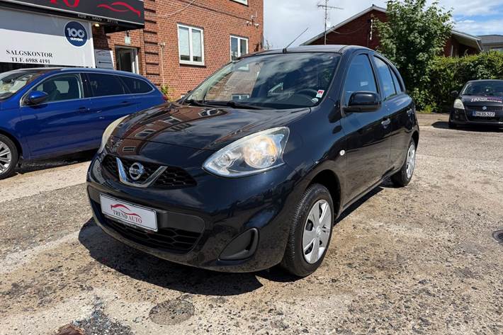 Sort Nissan Micra fra 2013
