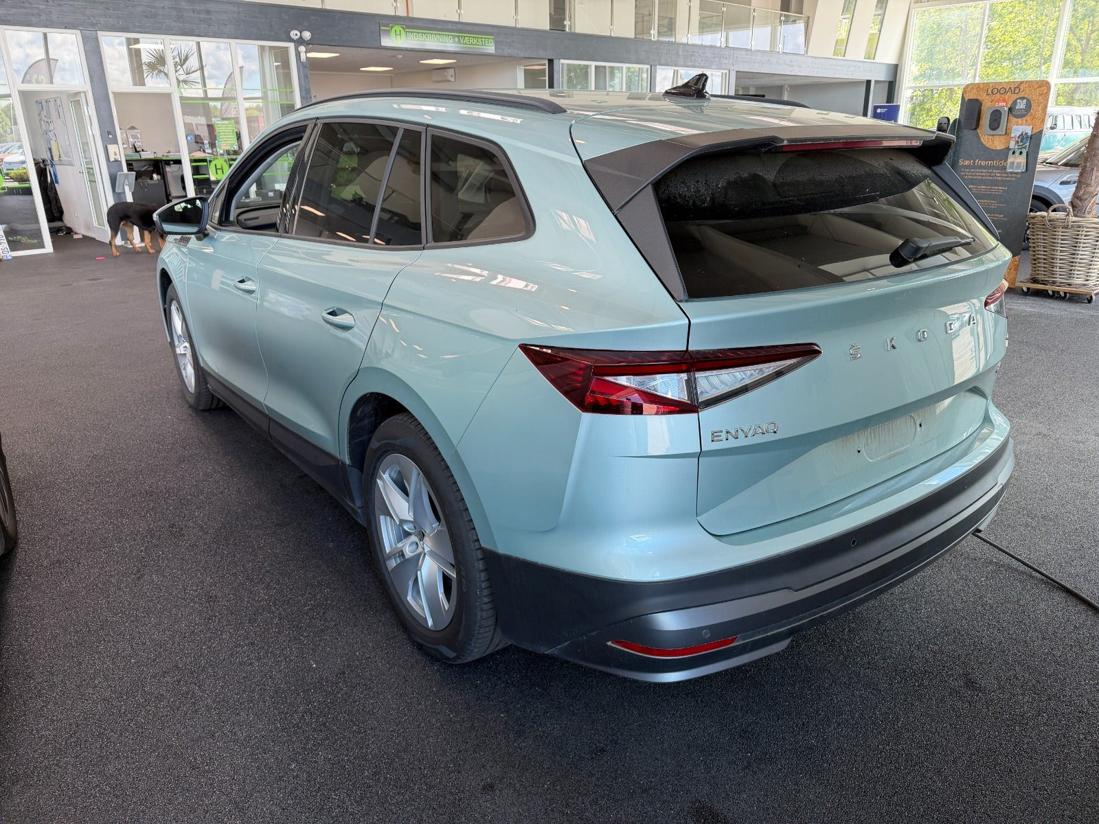 Sølv Skoda Enyaq fra 2023
