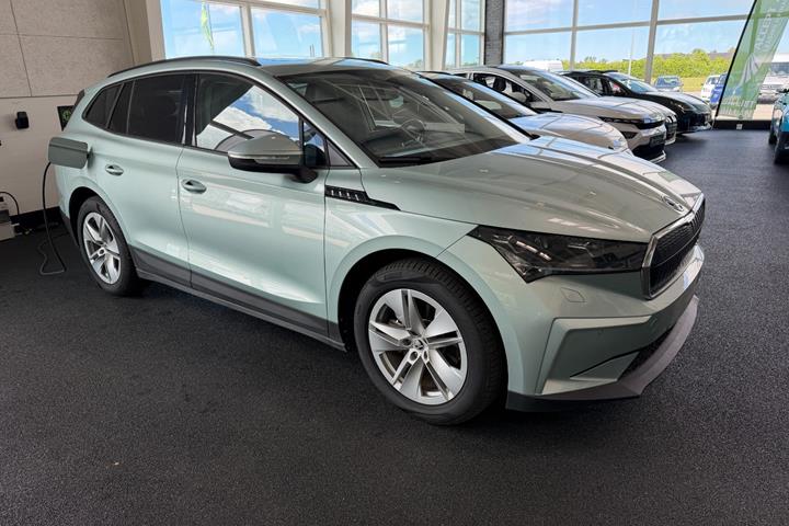 Sølv Skoda Enyaq fra 2023