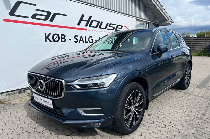 Blå Volvo XC60 fra 2019