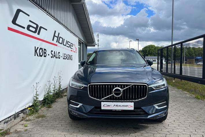 Blå Volvo XC60 fra 2019