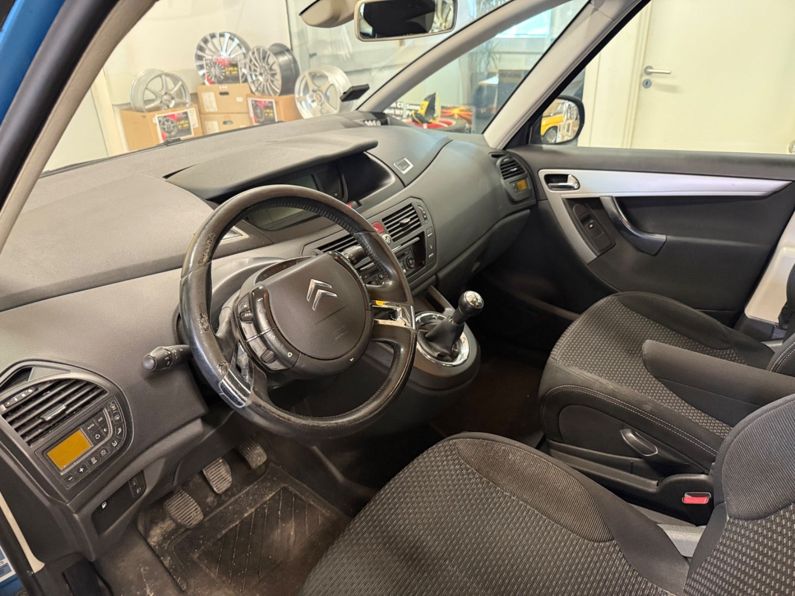 Blå Citroën C4 Picasso fra 2008