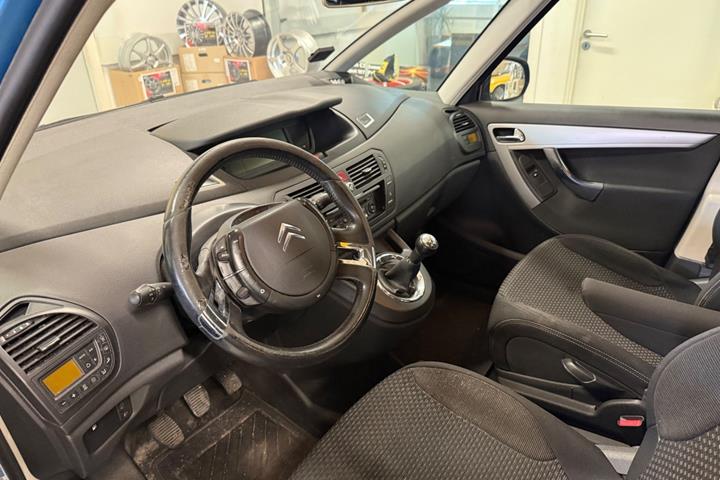 Blå Citroën C4 Picasso fra 2008