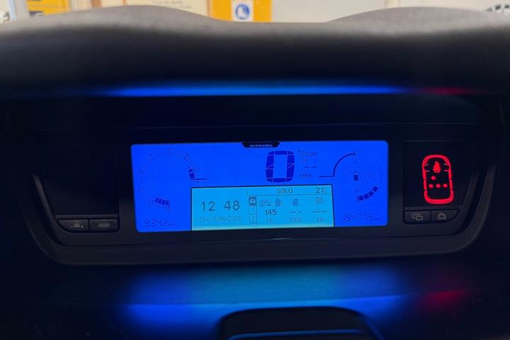 Blå Citroën C4 Picasso fra 2008