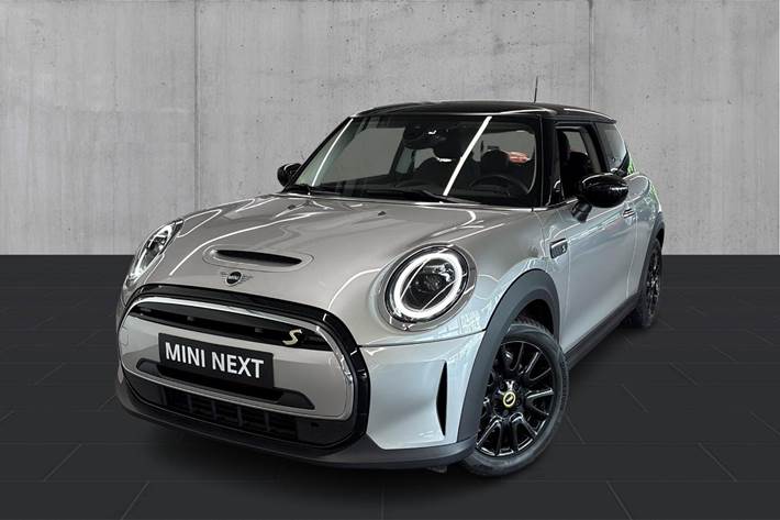 Sølv Mini Cooper SE fra 2023