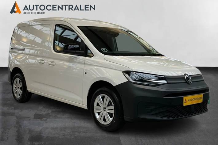 Hvid VW Caddy fra 2026
