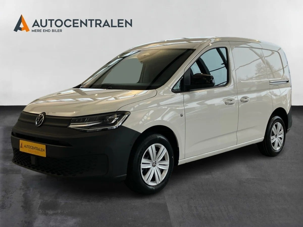 Hvid VW Caddy fra 2026