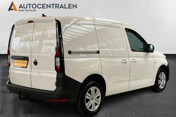 Hvid VW Caddy fra 2026