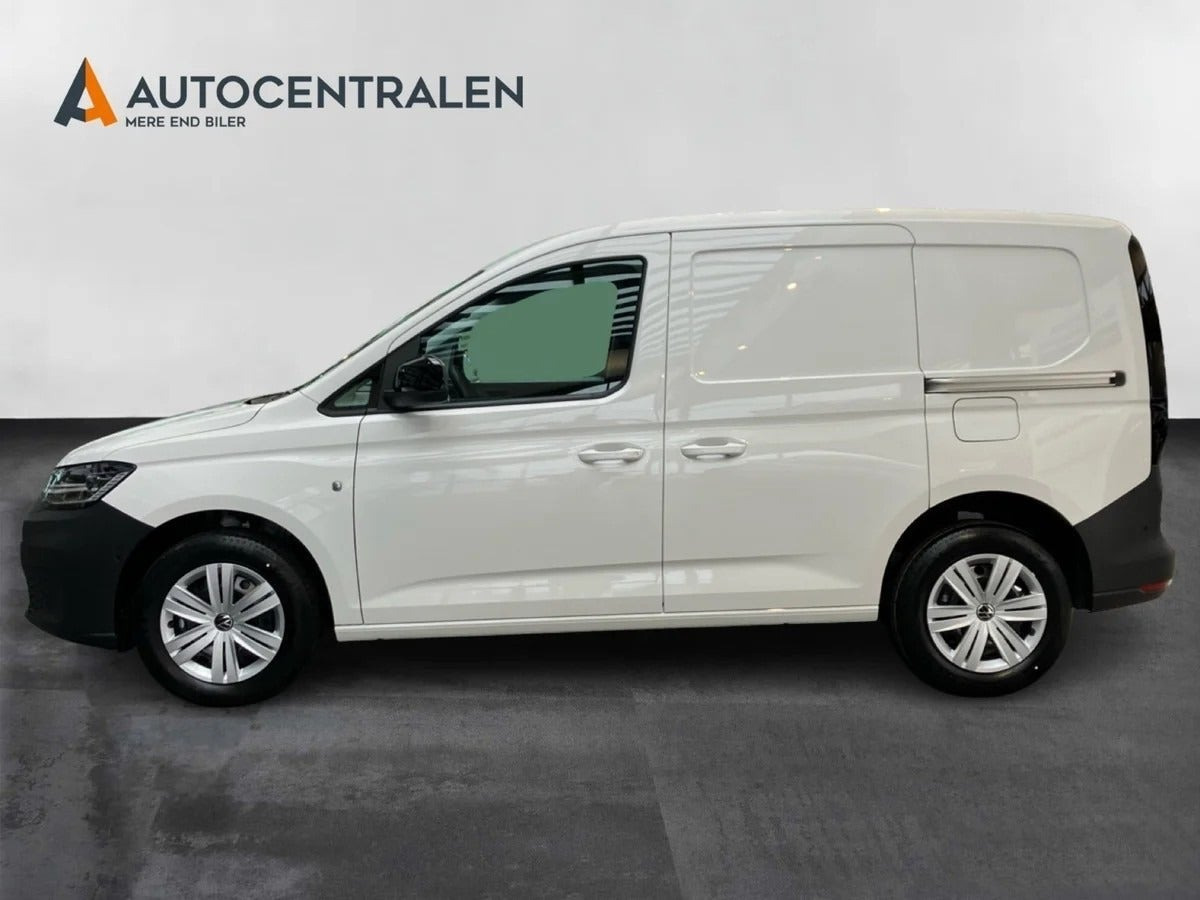Hvid VW Caddy fra 2026