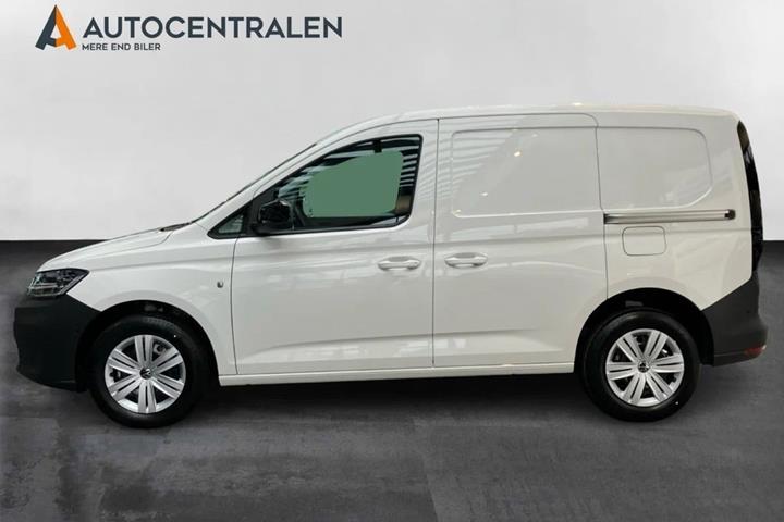 Hvid VW Caddy fra 2026