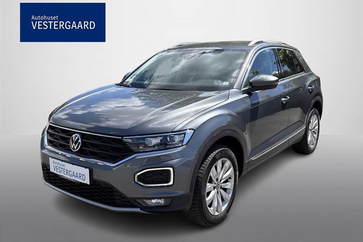 Grå VW T-Roc fra 2022