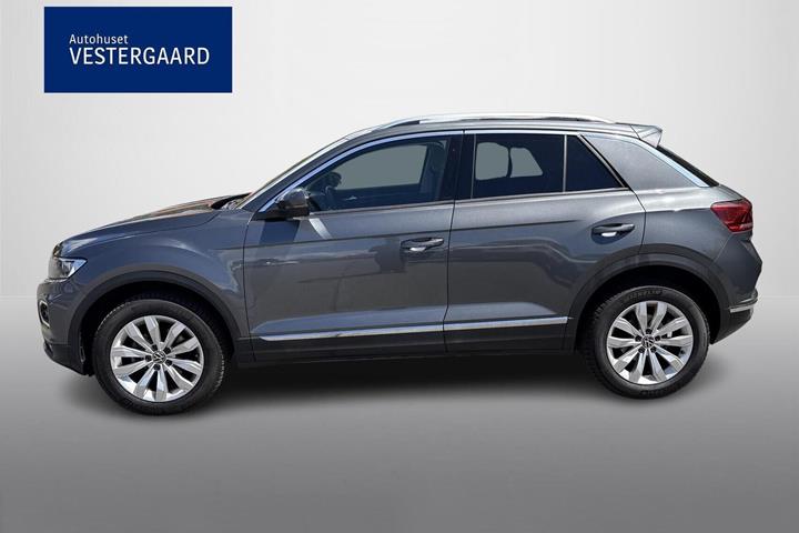 Grå VW T-Roc fra 2022
