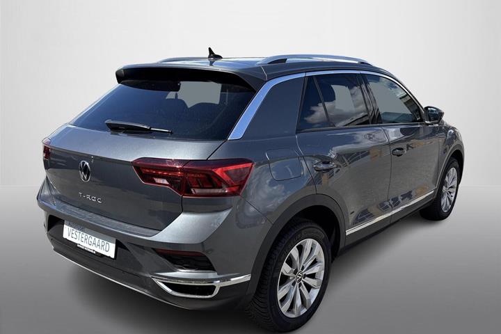 Grå VW T-Roc fra 2022