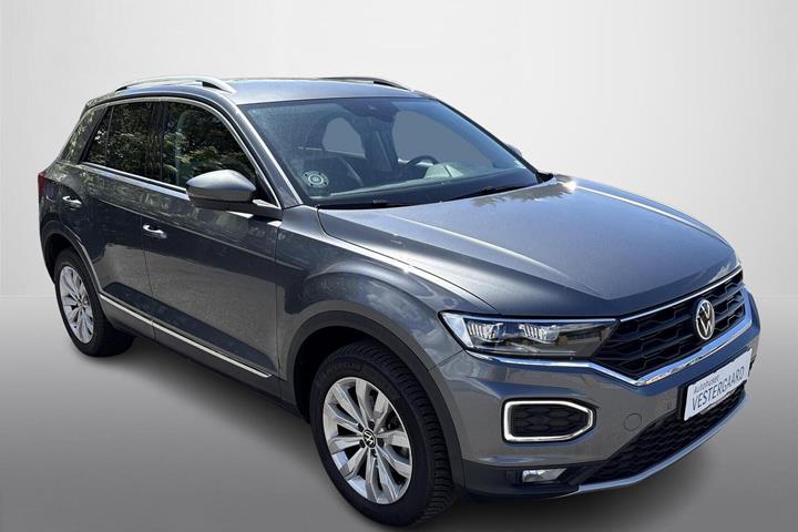 Grå VW T-Roc fra 2022