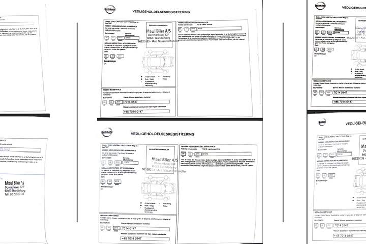 Hvid Nissan Juke fra 2015