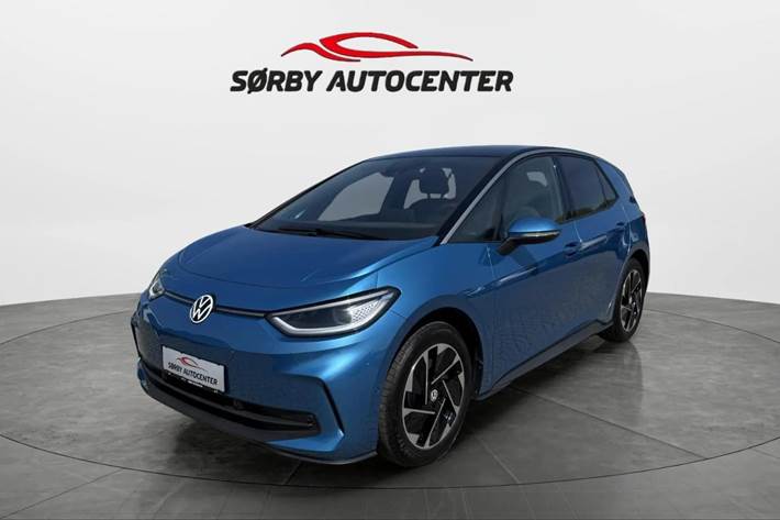 Blå VW ID.3 fra 2025
