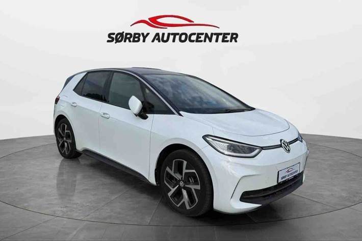 Hvid VW ID.3 fra 2024