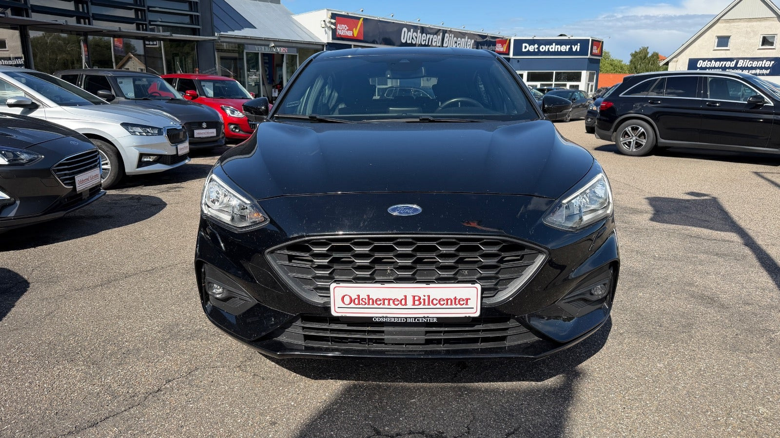 Sort Ford Focus fra 2019