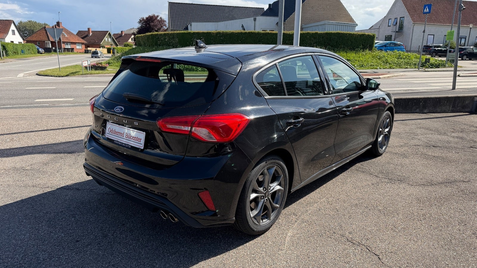 Sort Ford Focus fra 2019