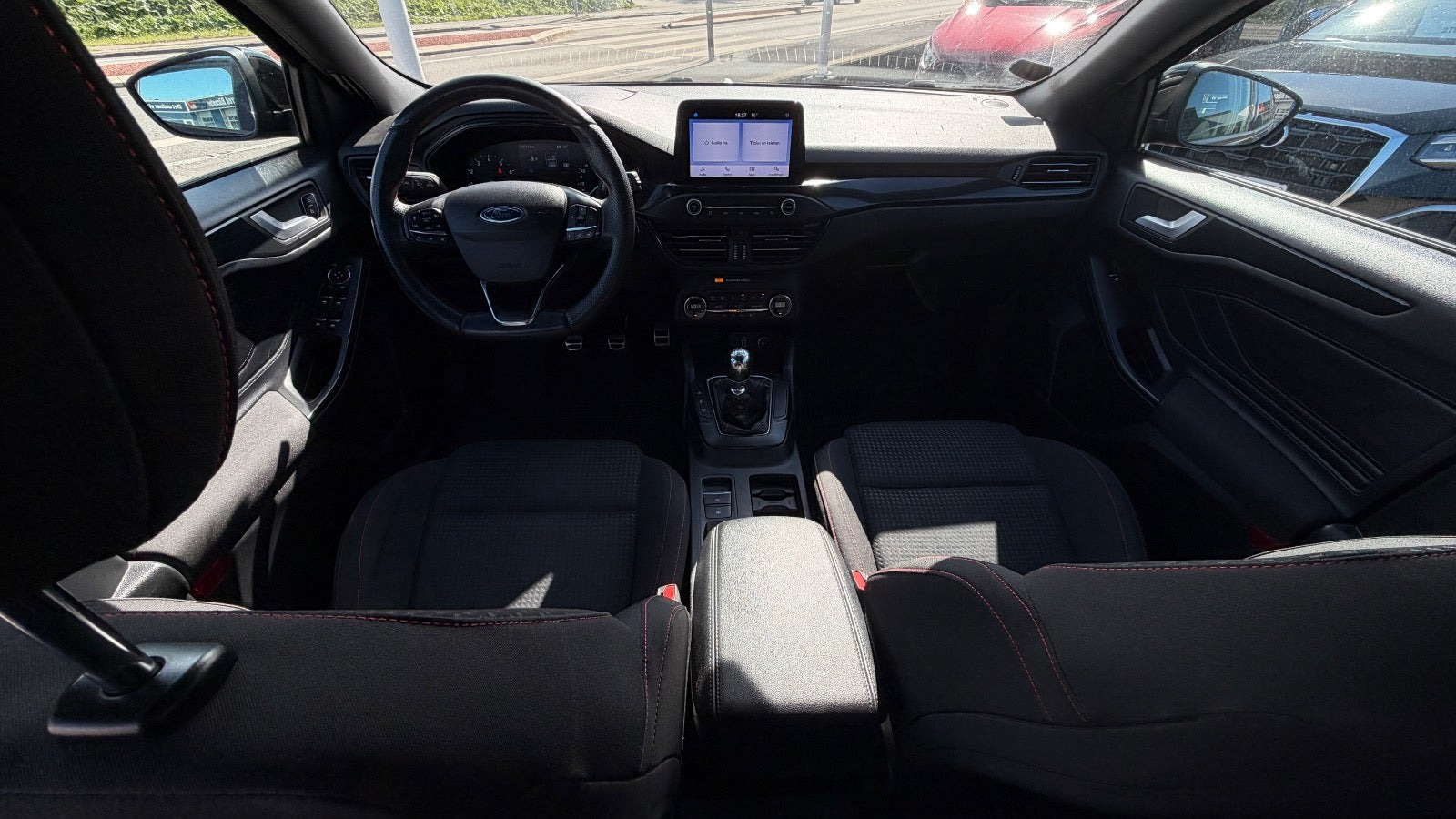 Sort Ford Focus fra 2019