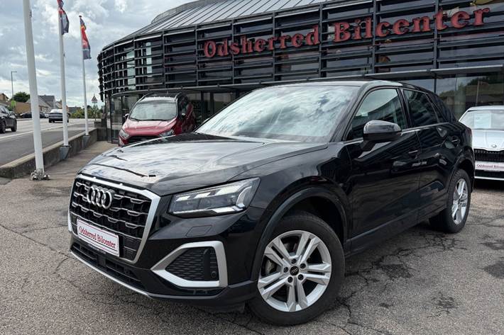 Sort Audi Q2 fra 2024