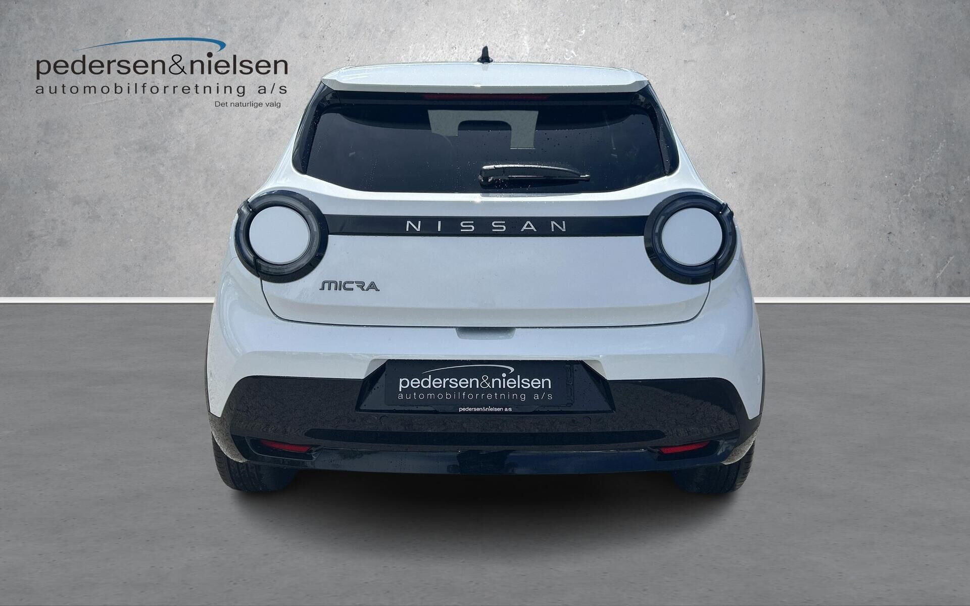 Hvid Nissan Micra fra 2026