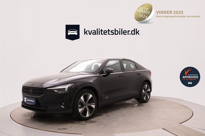 Sort Polestar 2 fra 2023