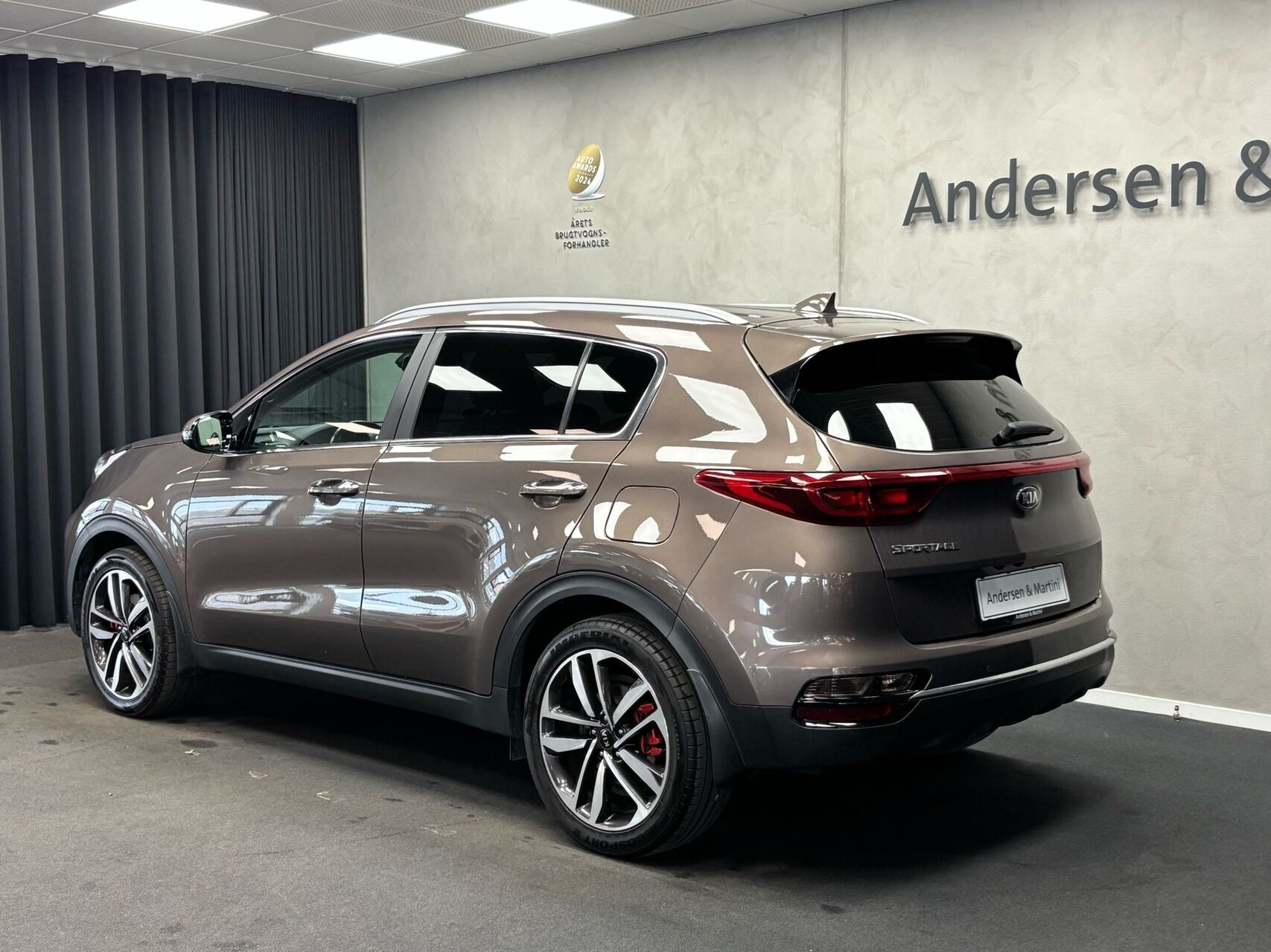 Sort Kia Sportage fra 2018