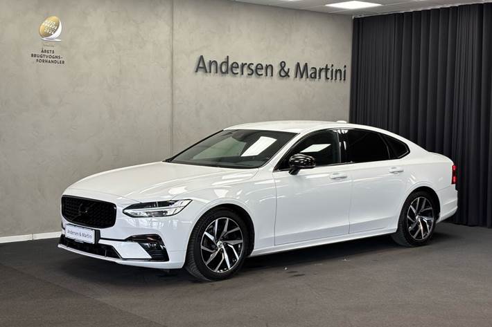 Hvid Volvo S90 fra 2020
