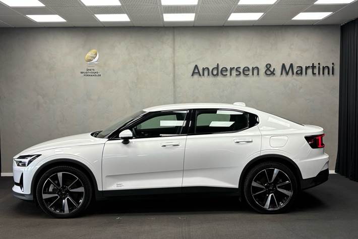 Hvid Polestar 2 fra 2023