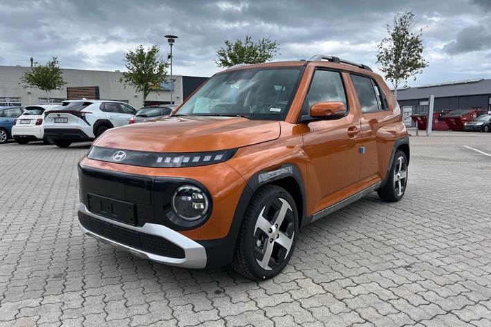Orange Hyundai Inster fra 2026