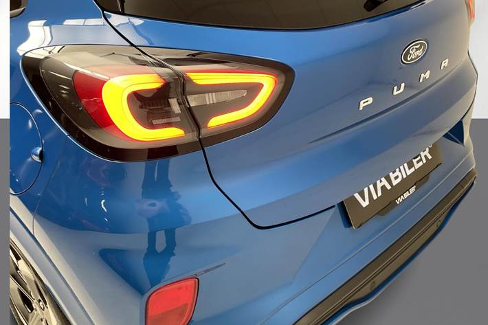 Blå Ford Puma Gen-E fra 2025
