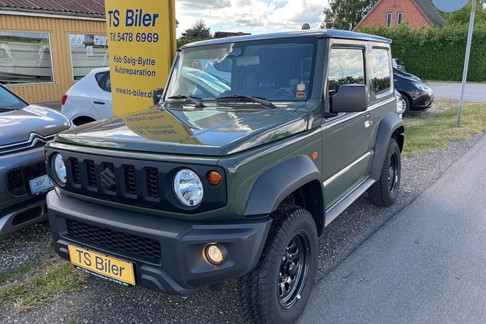 Grøn Suzuki Jimny fra 2021