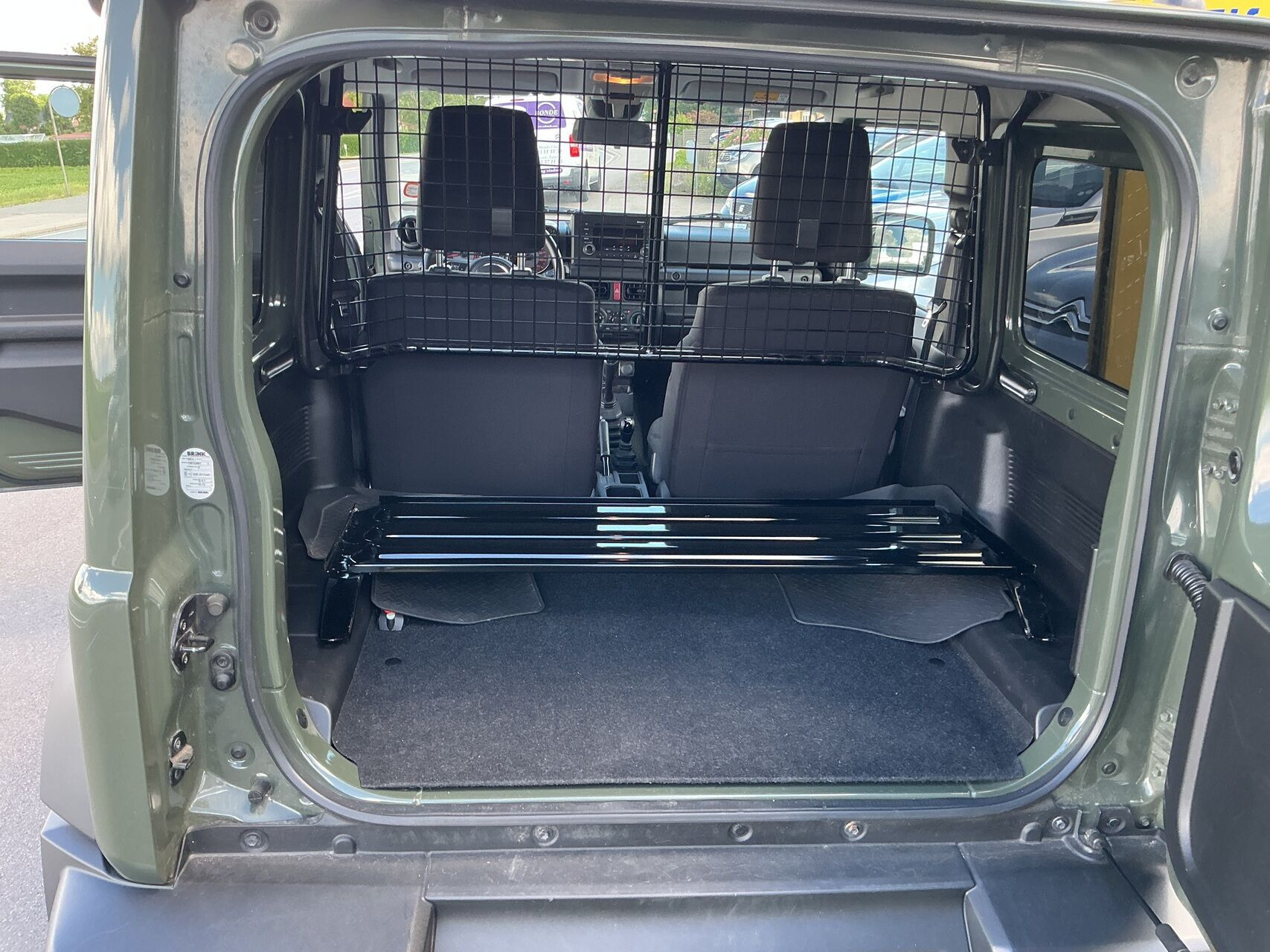 Grøn Suzuki Jimny fra 2021