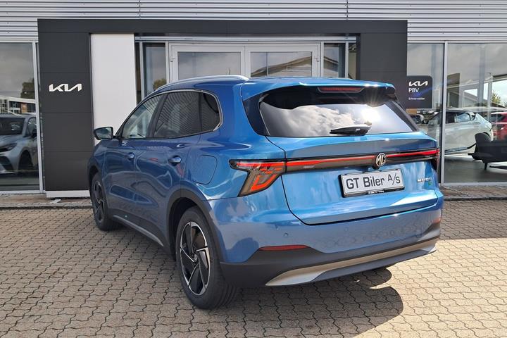 Blå MG MGS5 Electric fra 2026