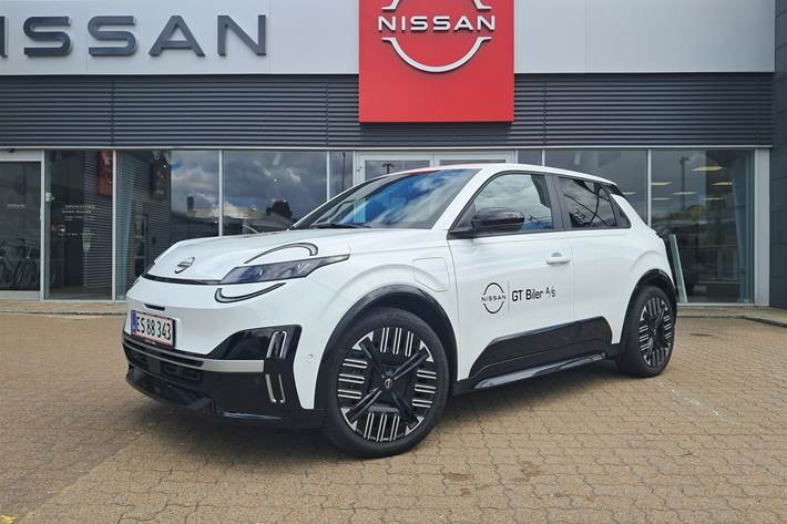 Hvid Nissan Micra fra 2026