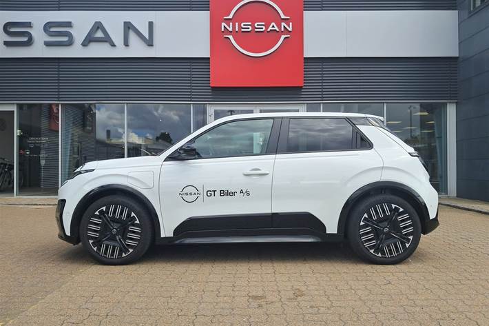 Hvid Nissan Micra fra 2026