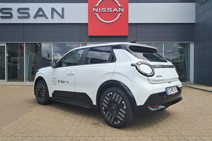 Hvid Nissan Micra fra 2026