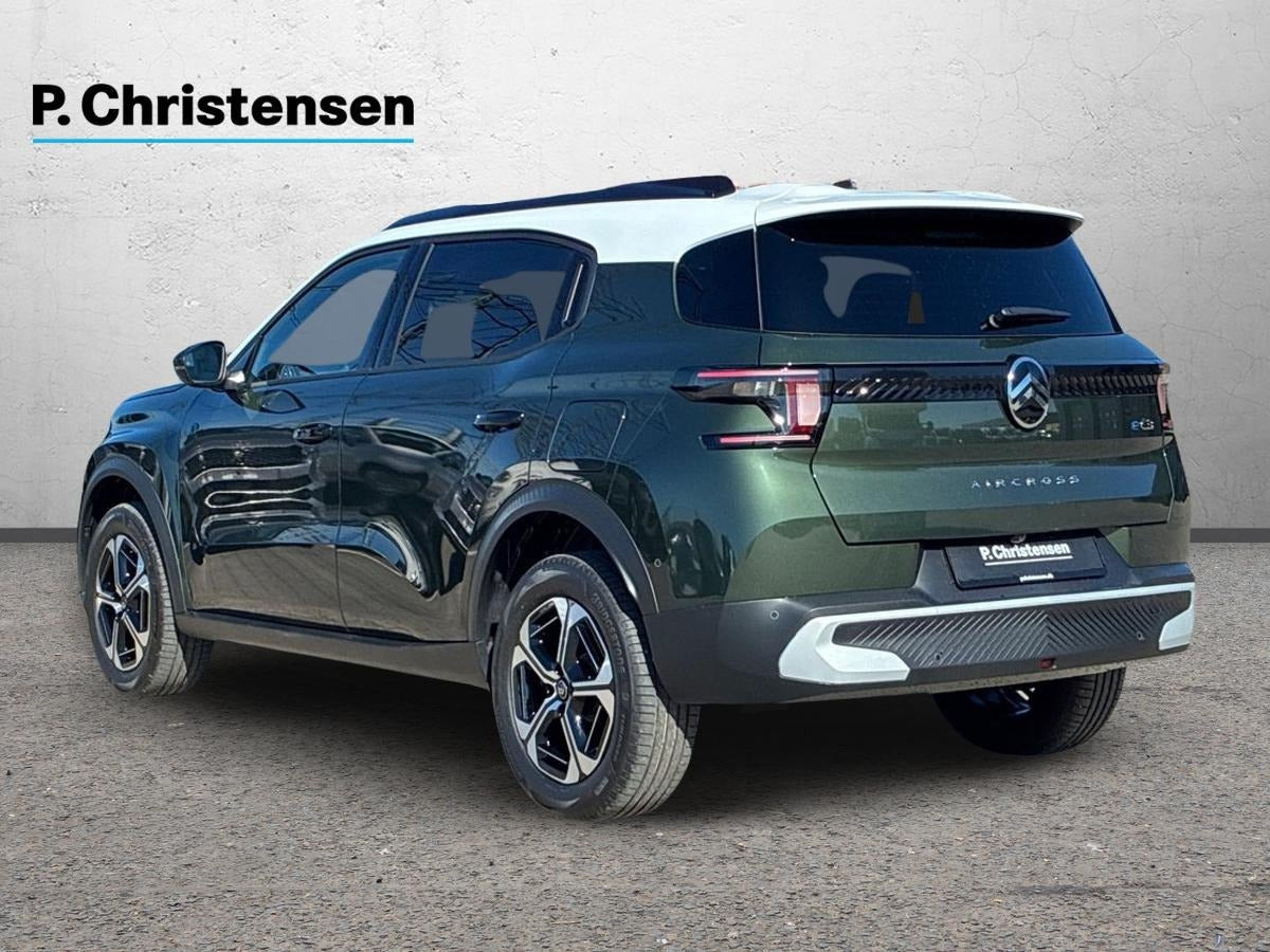 Grøn Citroën e-C3 Aircross fra 2025