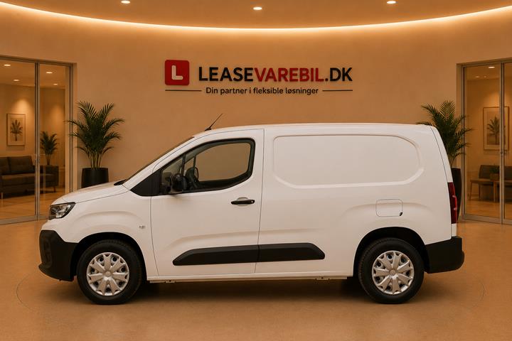 Hvid Peugeot Partner fra 2024