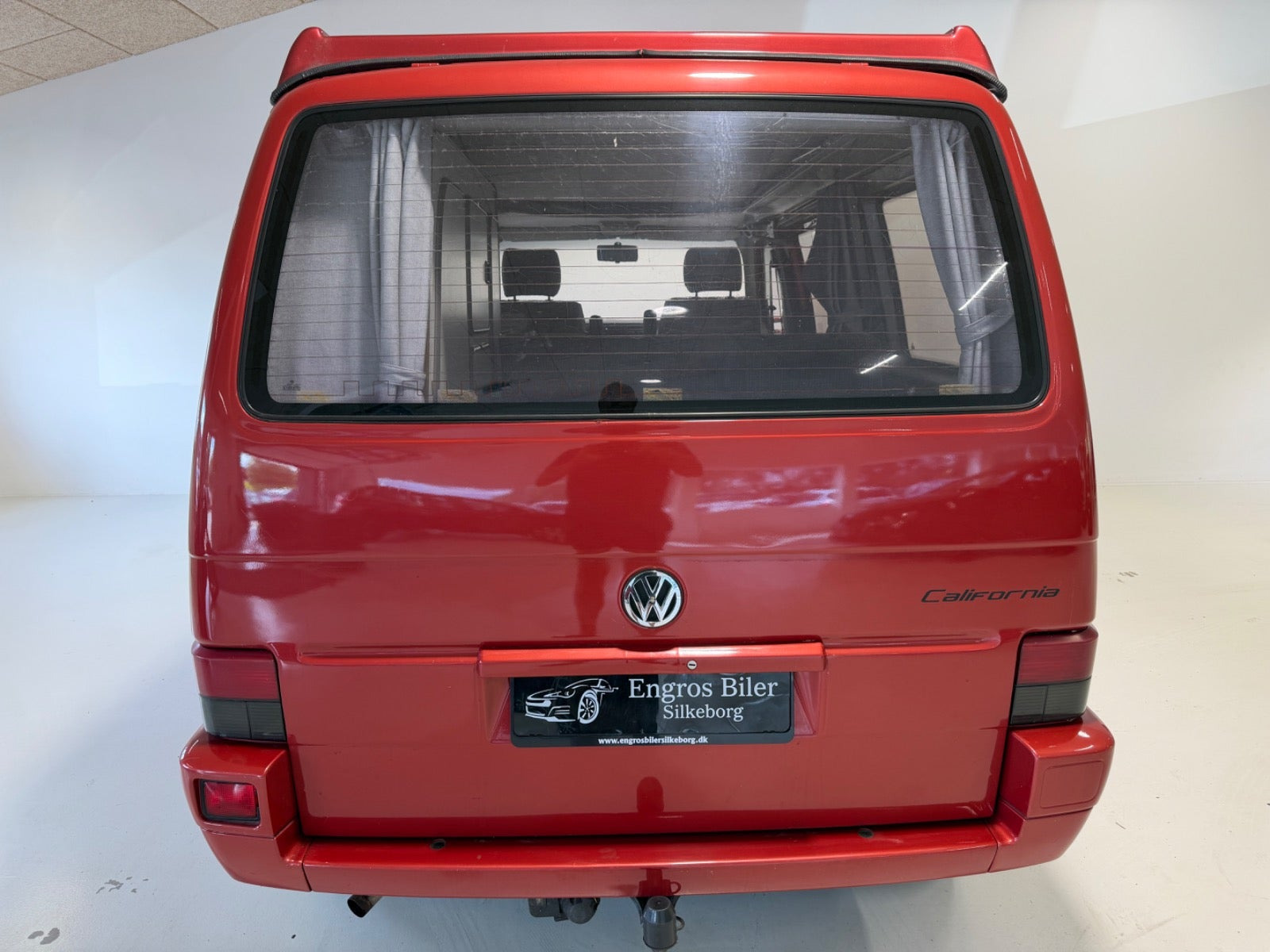 Rød VW California fra 1994