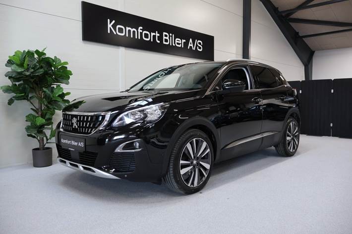 Sort Peugeot 3008 fra 2018