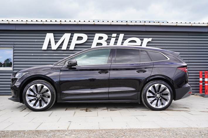 Sort Skoda Enyaq fra 2021