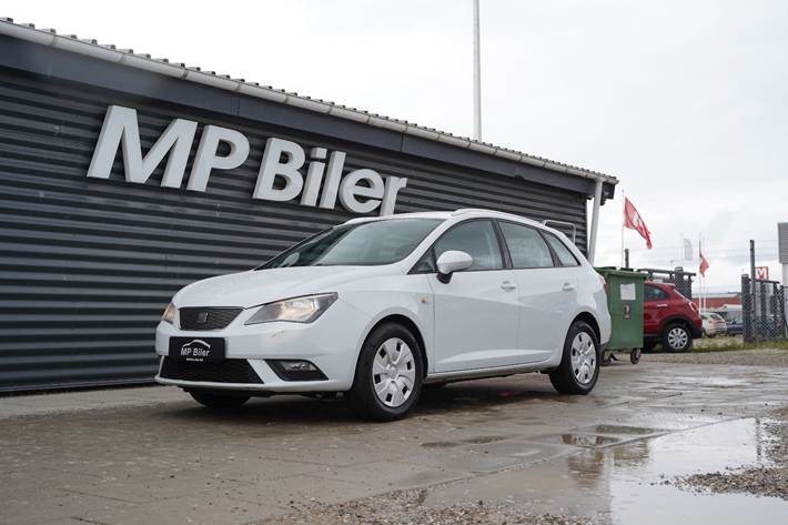 Hvid Seat Ibiza fra 2015
