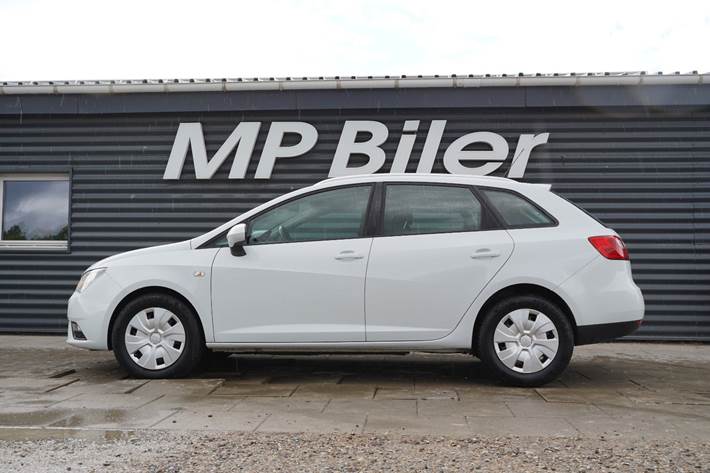 Hvid Seat Ibiza fra 2015